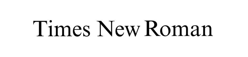 Times New Roman image