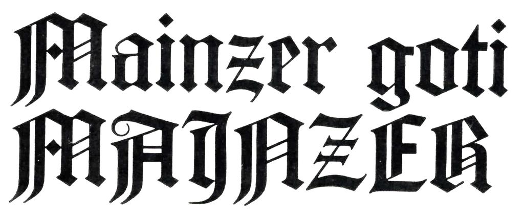 Mainzer Gothisch image